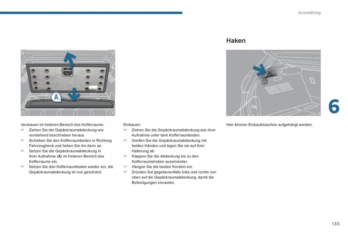 Peugeot 3008 Hybrid Handbuch / page 137