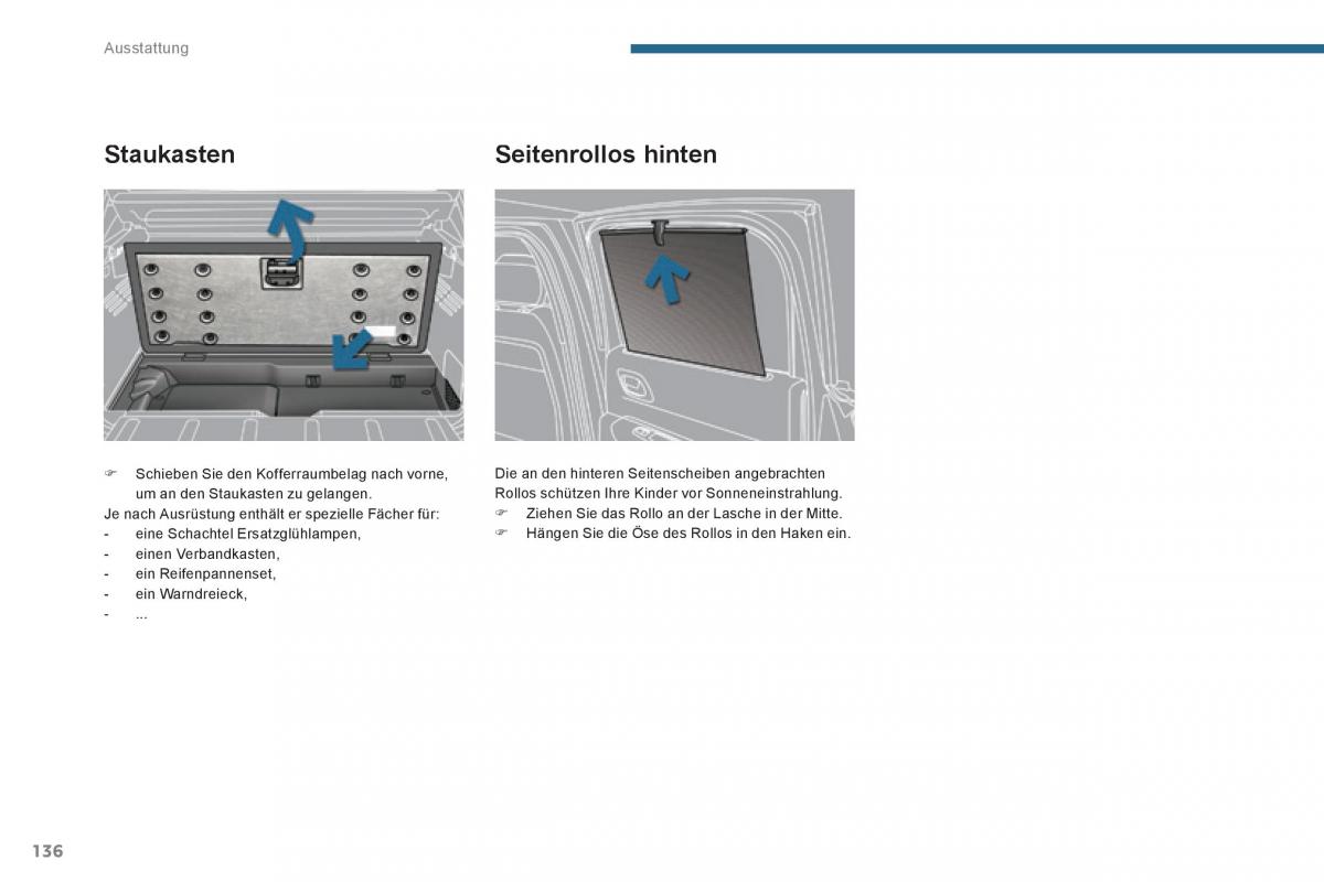 Peugeot 3008 Hybrid Handbuch / page 138