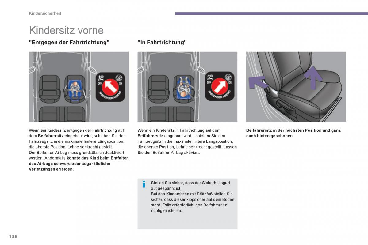 Peugeot 3008 Hybrid Handbuch / page 140