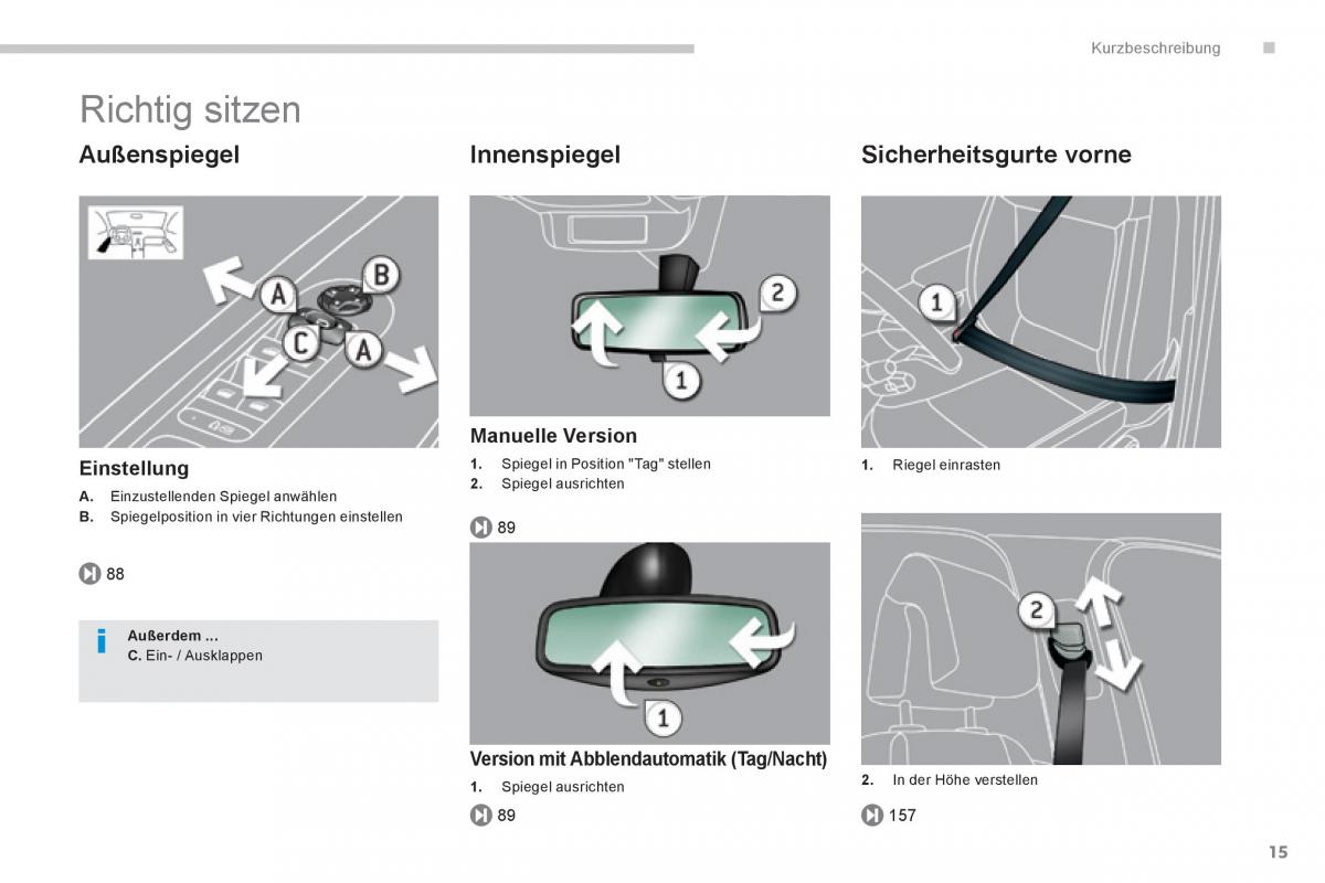 Peugeot 3008 Hybrid Handbuch / page 17