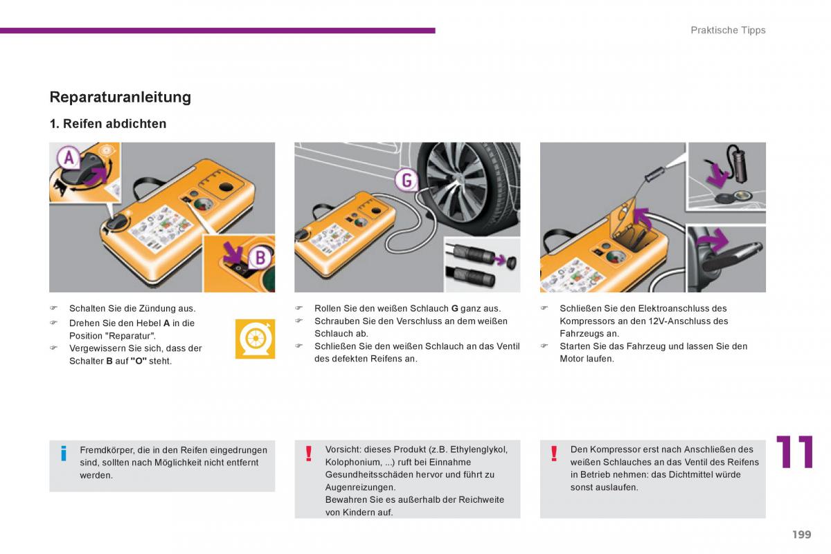 Peugeot 3008 Hybrid Handbuch / page 201