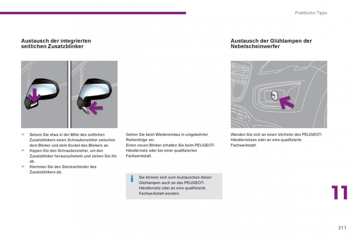 Peugeot 3008 Hybrid Handbuch / page 213