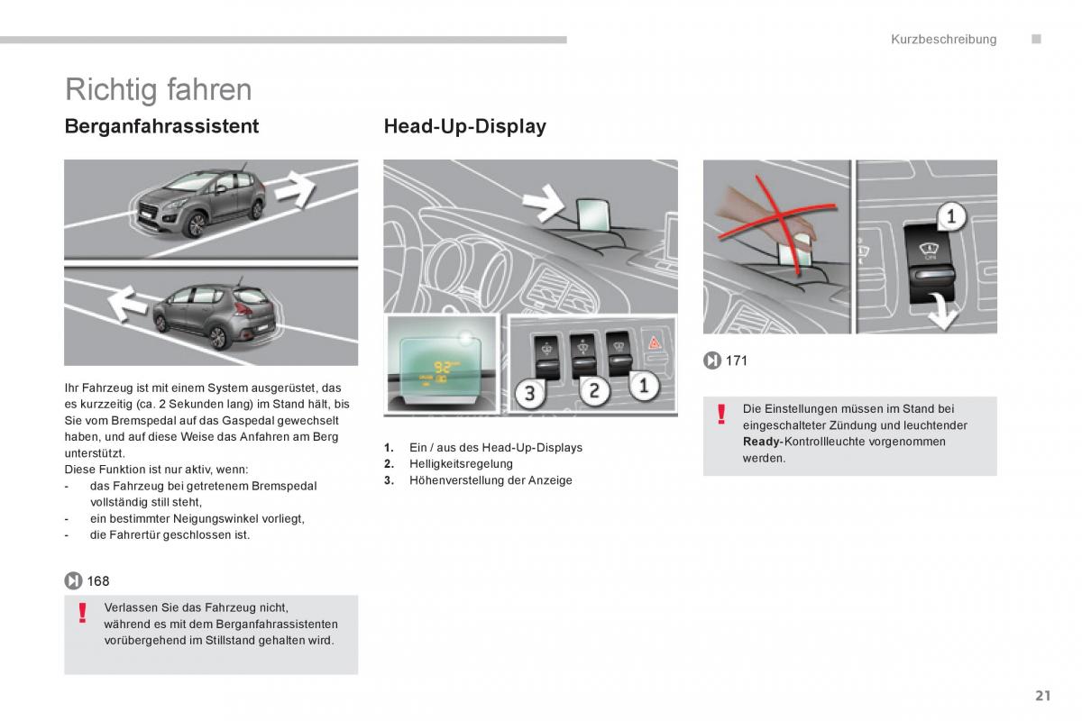 Peugeot 3008 Hybrid Handbuch / page 23