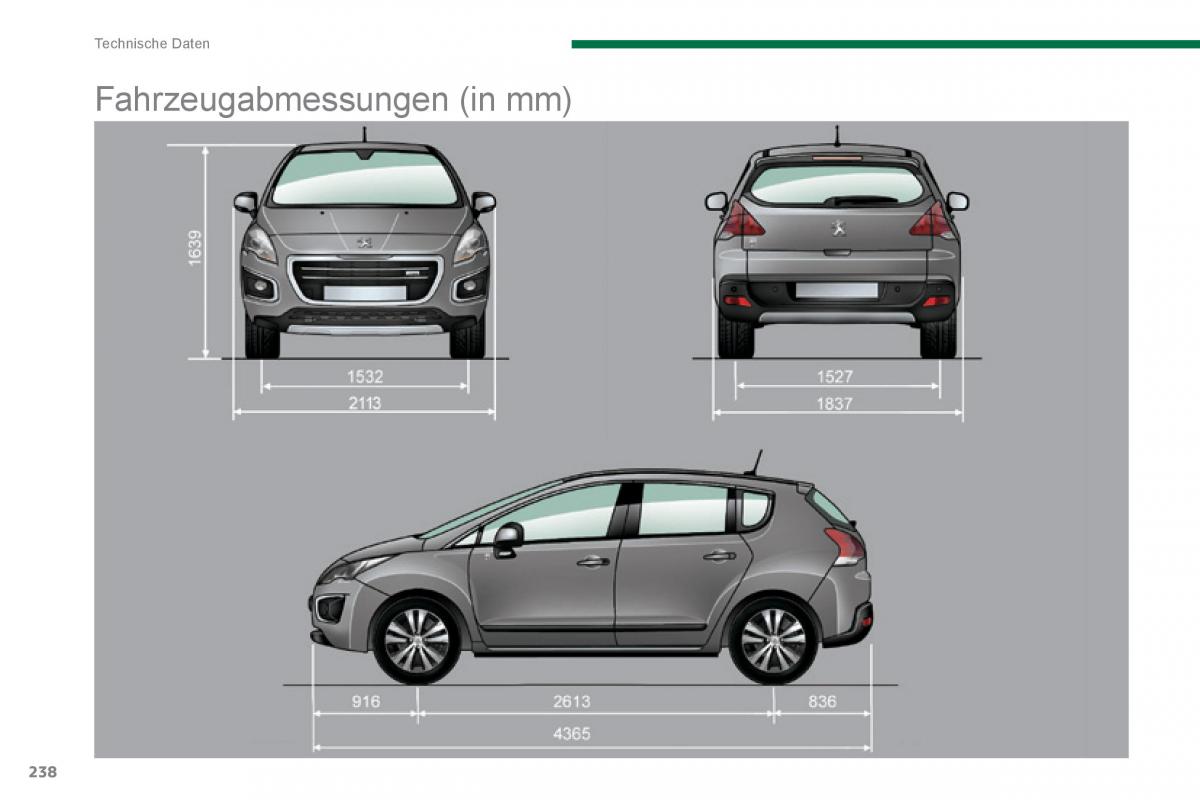 Peugeot 3008 Hybrid Handbuch / page 240