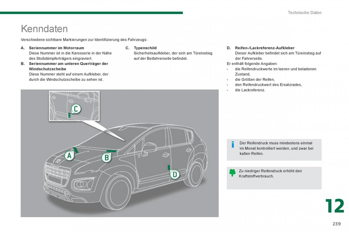 Peugeot 3008 Hybrid Handbuch / page 241