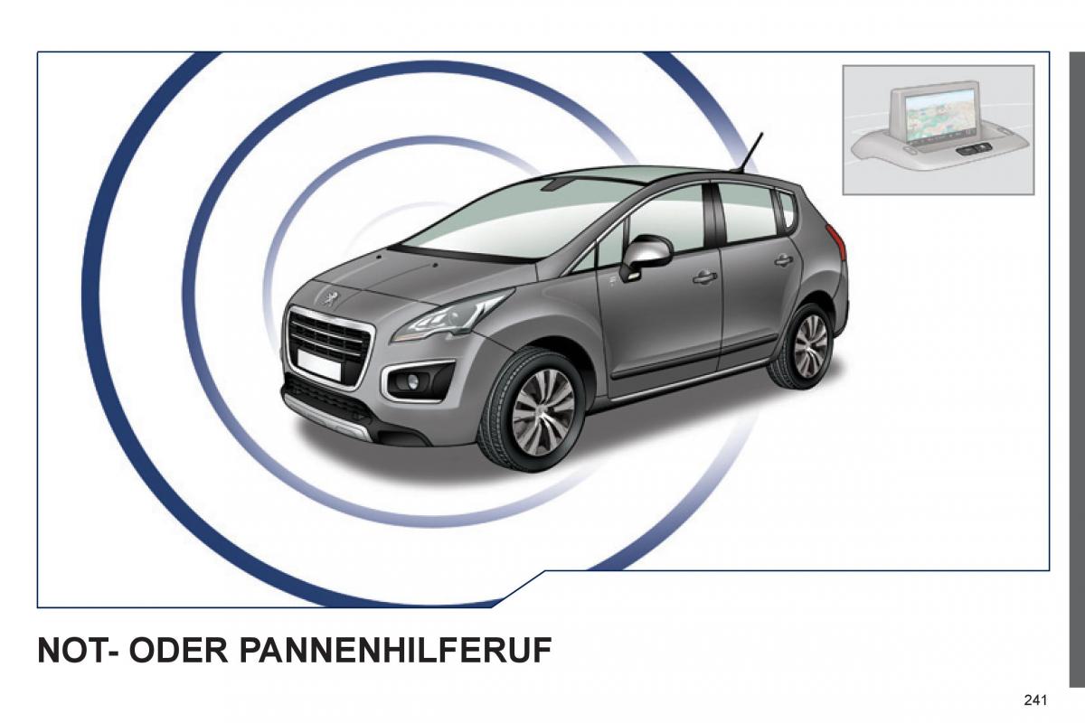 Peugeot 3008 Hybrid Handbuch / page 243