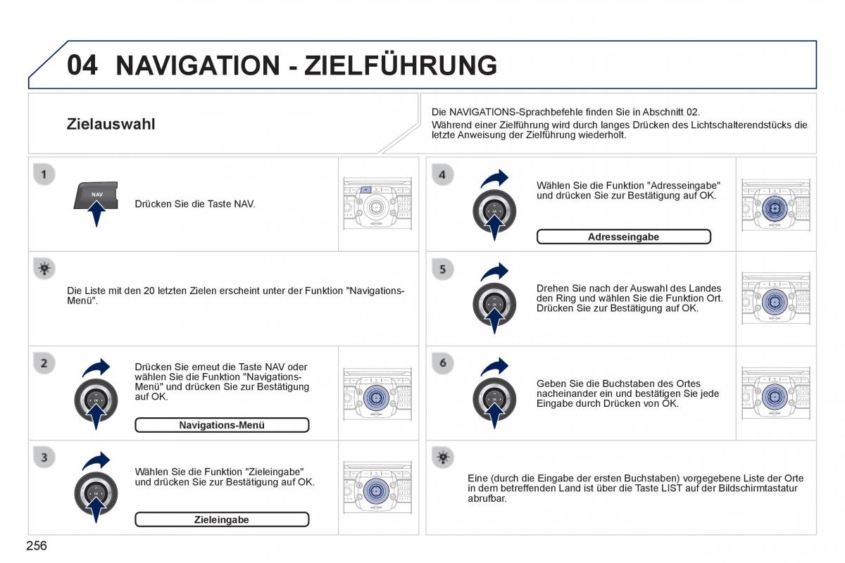 Peugeot 3008 Hybrid Handbuch / page 258