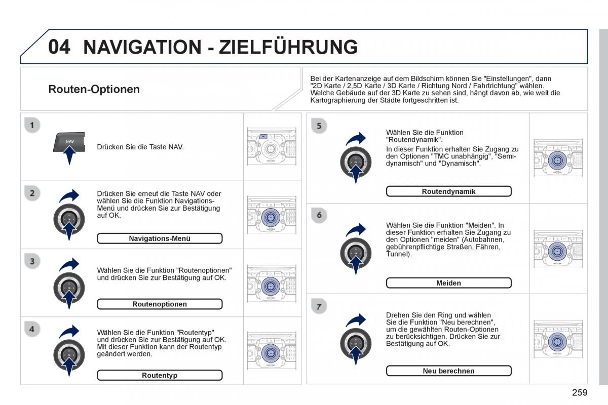 Peugeot 3008 Hybrid Handbuch / page 261