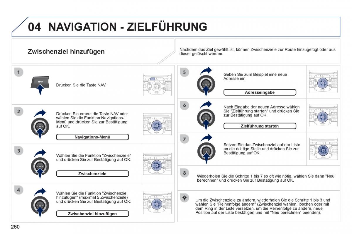 Peugeot 3008 Hybrid Handbuch / page 262