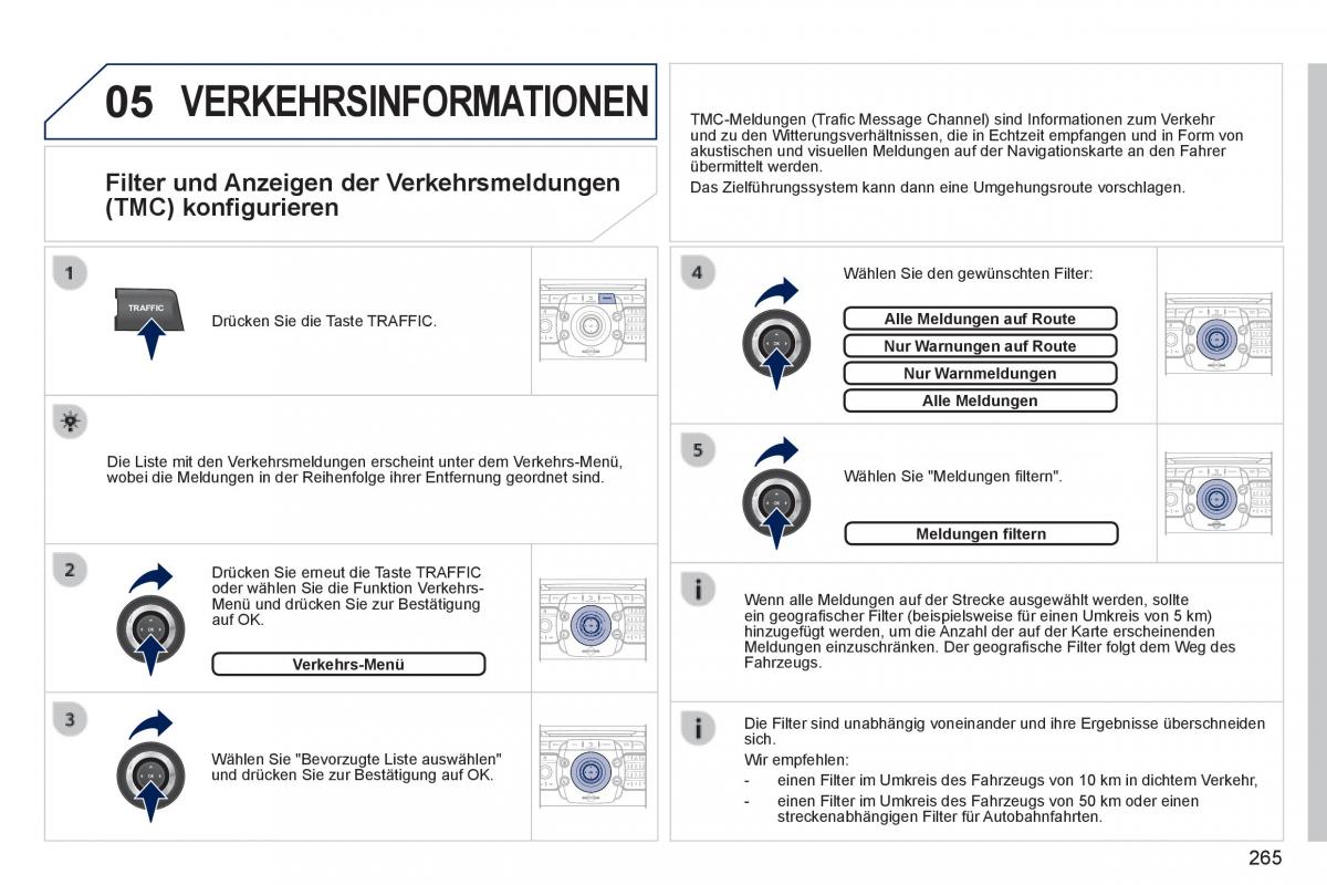 Peugeot 3008 Hybrid Handbuch / page 267