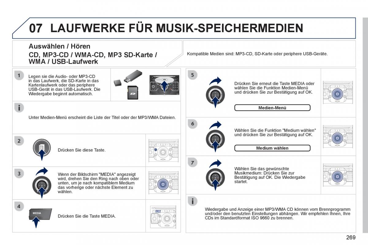 Peugeot 3008 Hybrid Handbuch / page 271