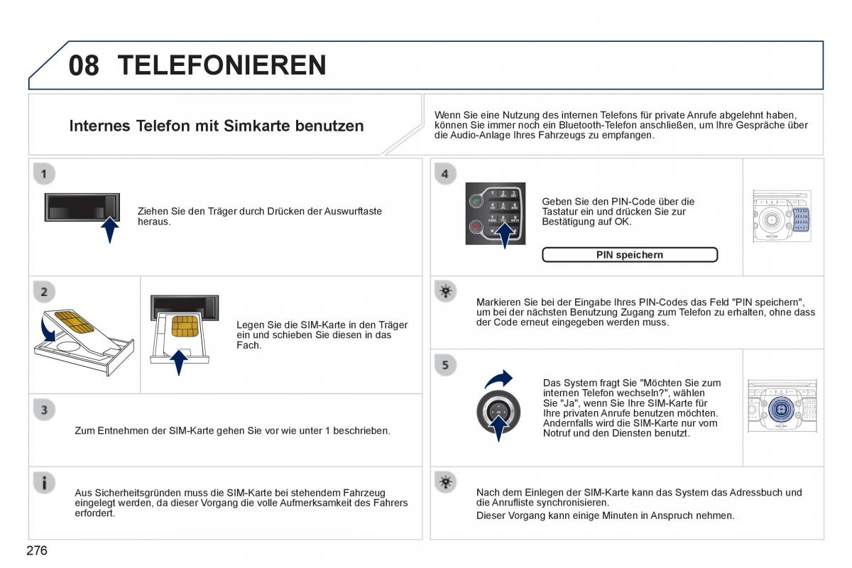 Peugeot 3008 Hybrid Handbuch / page 278