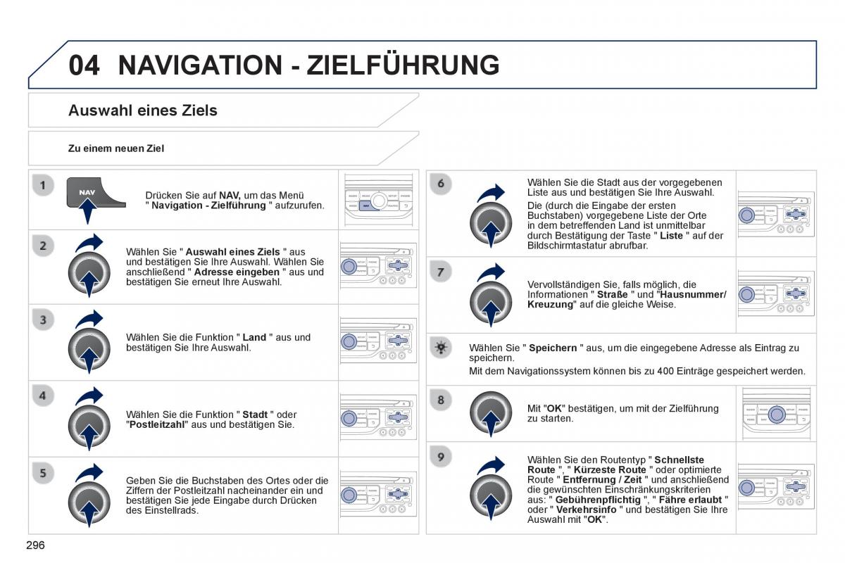 Peugeot 3008 Hybrid Handbuch / page 298