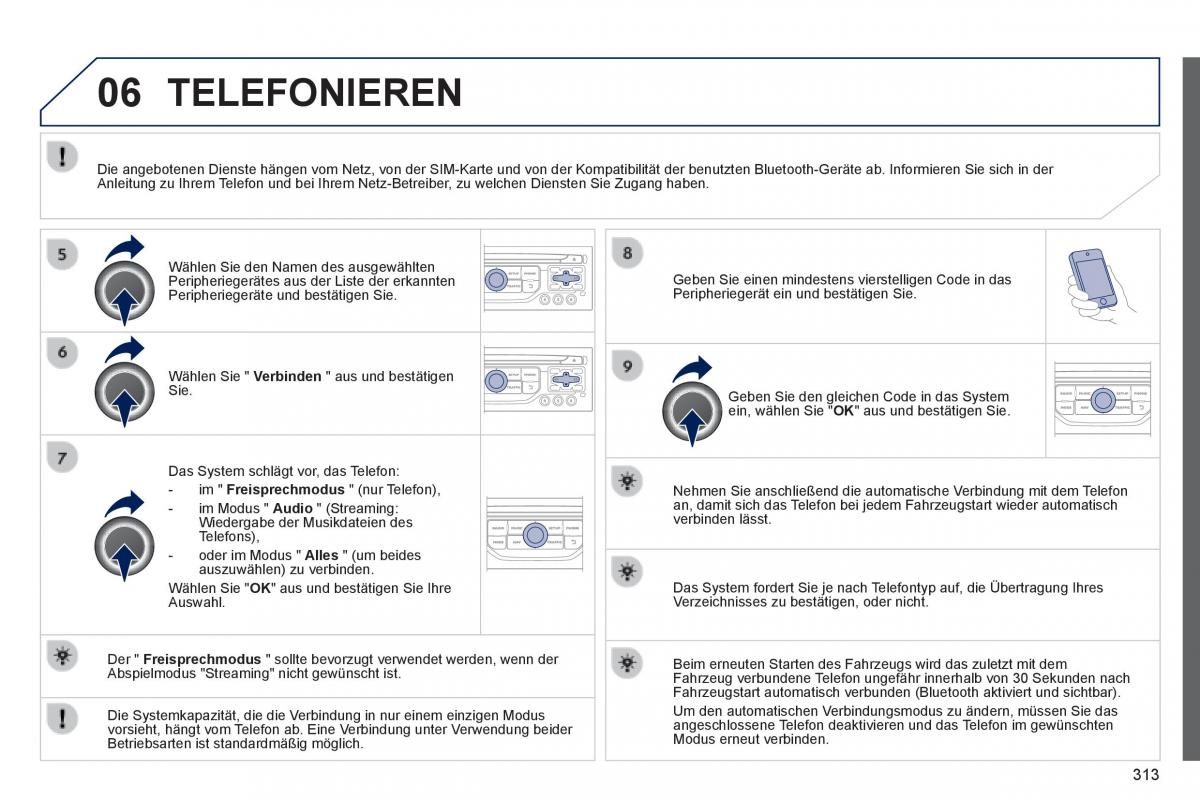 Peugeot 3008 Hybrid Handbuch / page 315