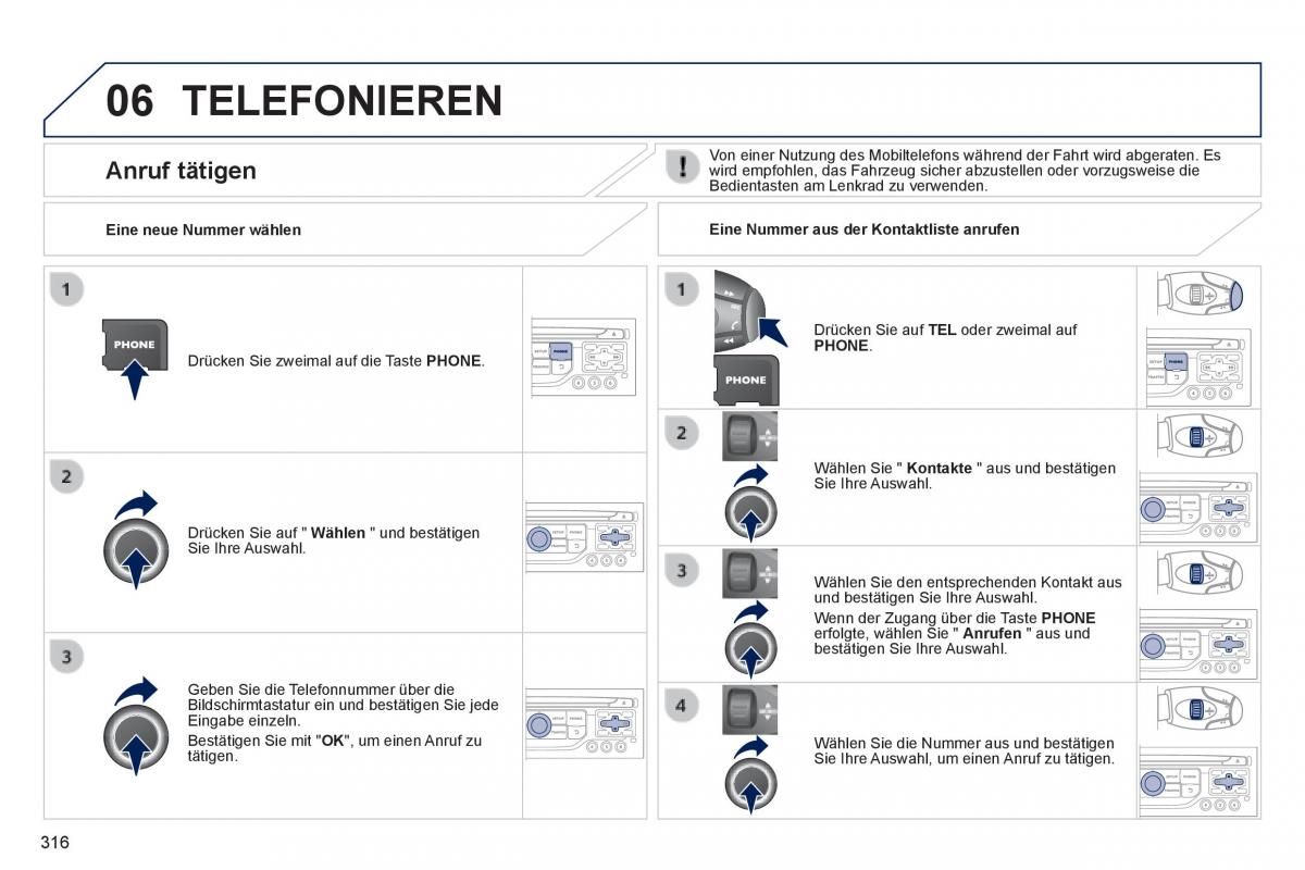 Peugeot 3008 Hybrid Handbuch / page 318