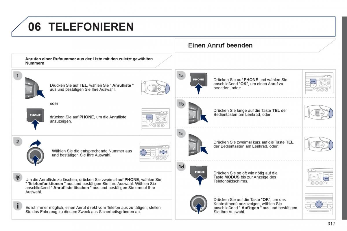 Peugeot 3008 Hybrid Handbuch / page 319