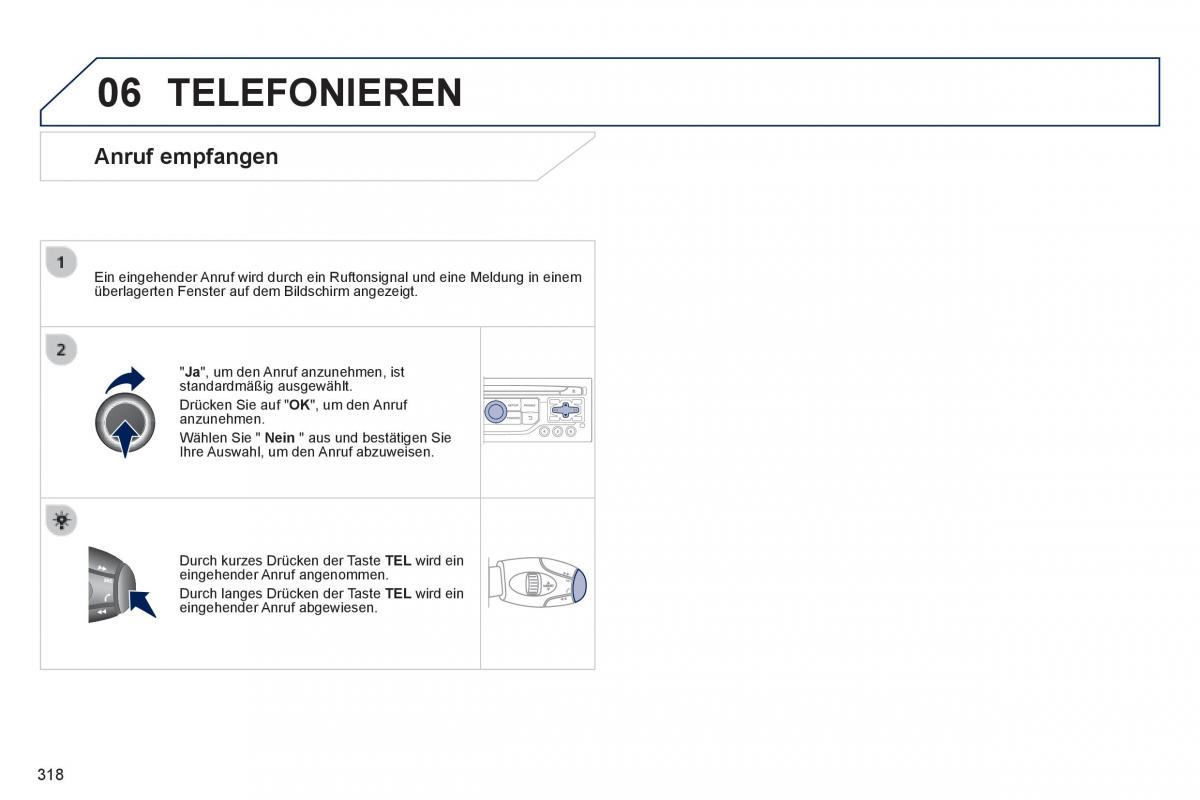 Peugeot 3008 Hybrid Handbuch / page 320