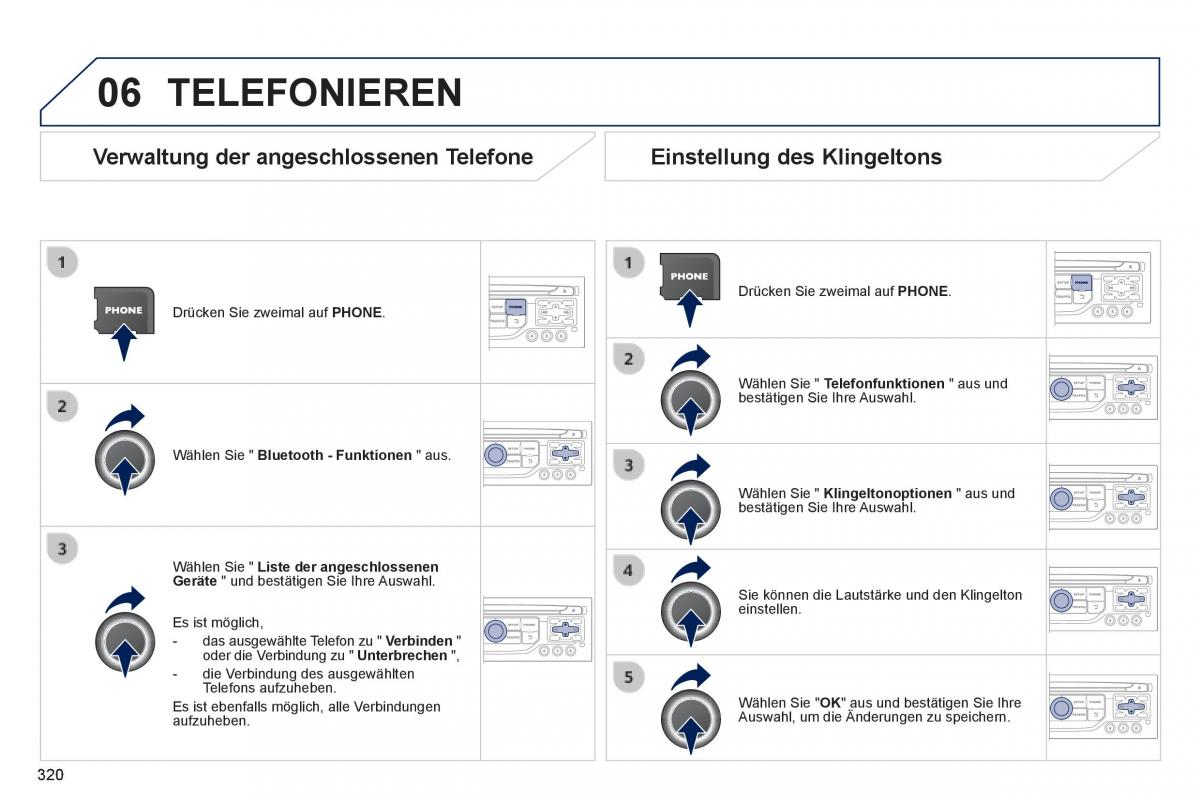 Peugeot 3008 Hybrid Handbuch / page 322