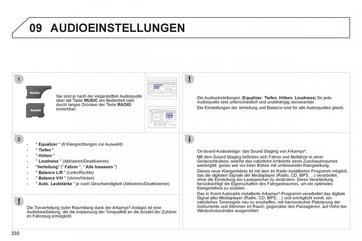 Peugeot 3008 Hybrid Handbuch / page 332