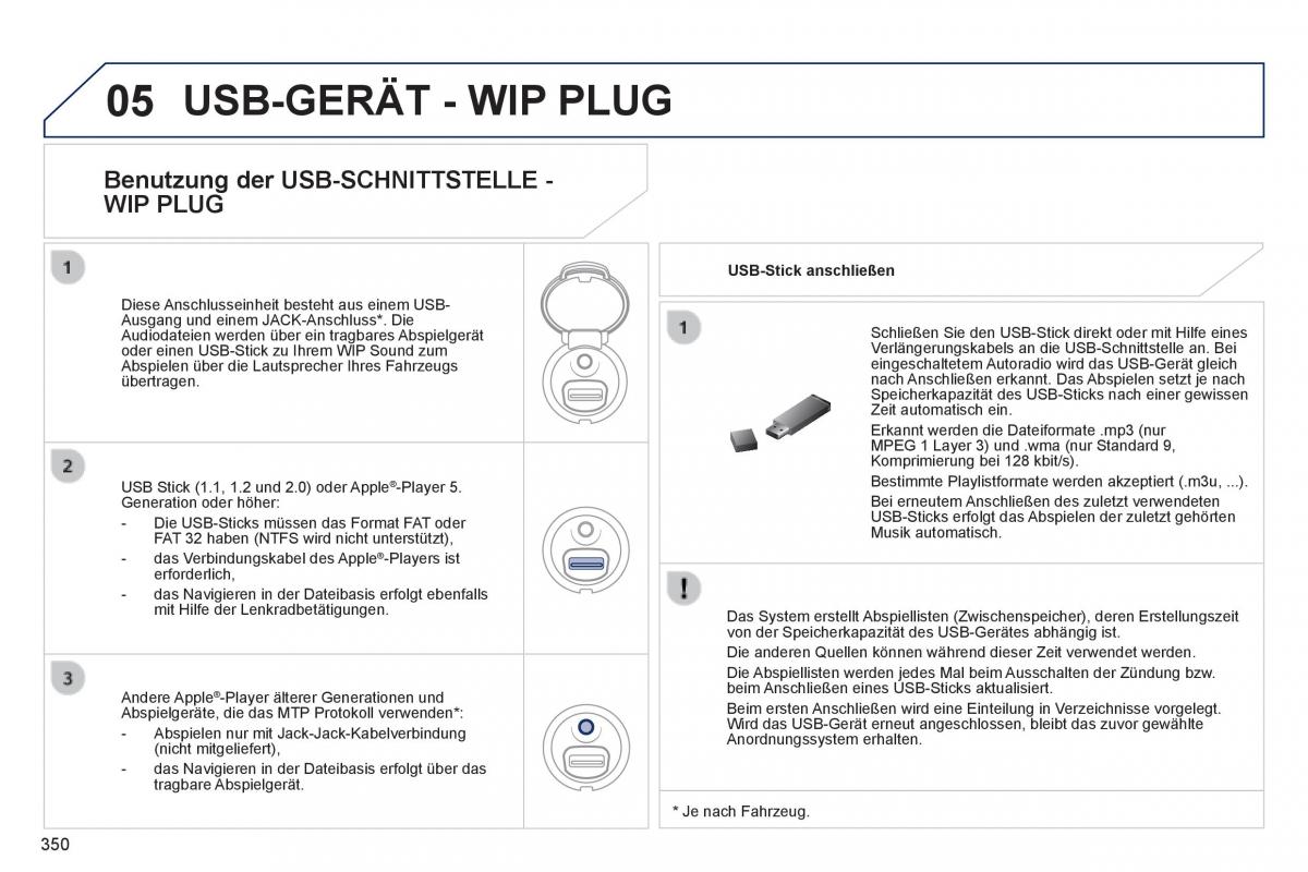 Peugeot 3008 Hybrid Handbuch / page 352