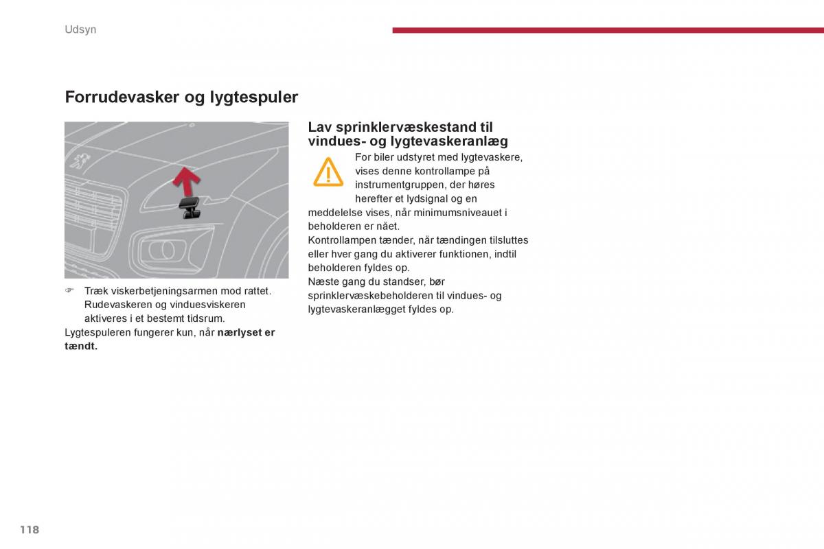 Peugeot 3008 Hybrid Bilens instruktionsbog / page 120