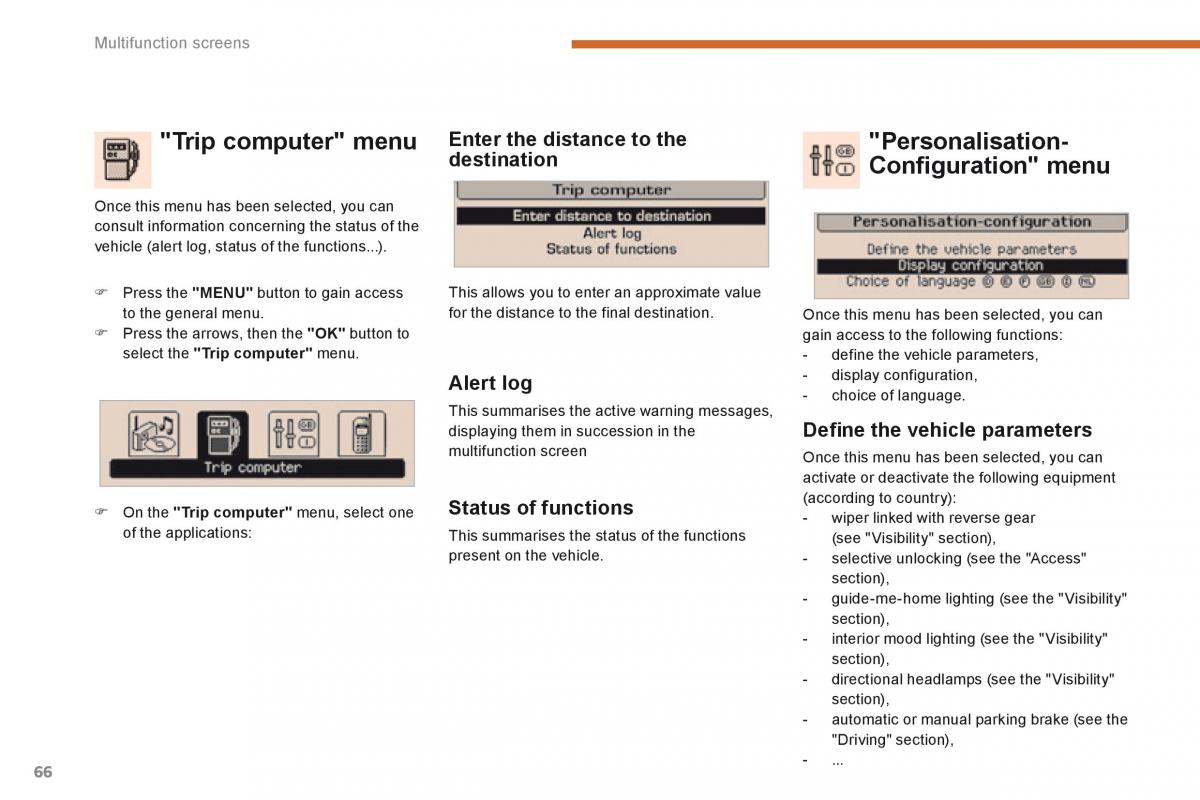 Peugeot 3008 Hybrid owners manual / page 68