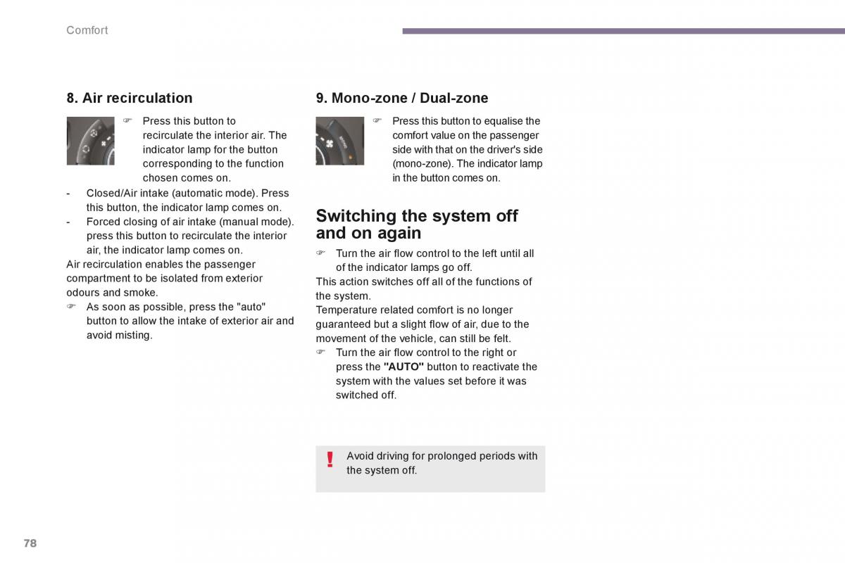 Peugeot 3008 Hybrid owners manual / page 80