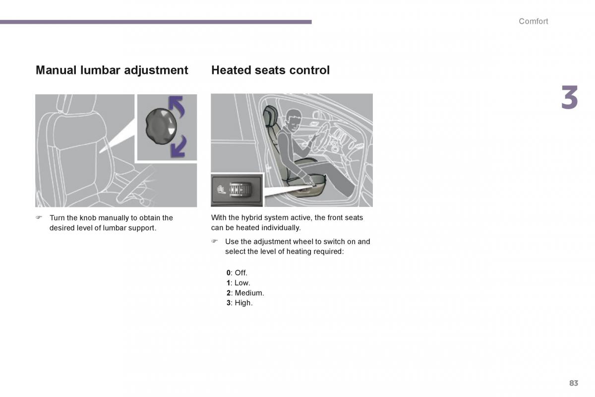 Peugeot 3008 Hybrid owners manual / page 85