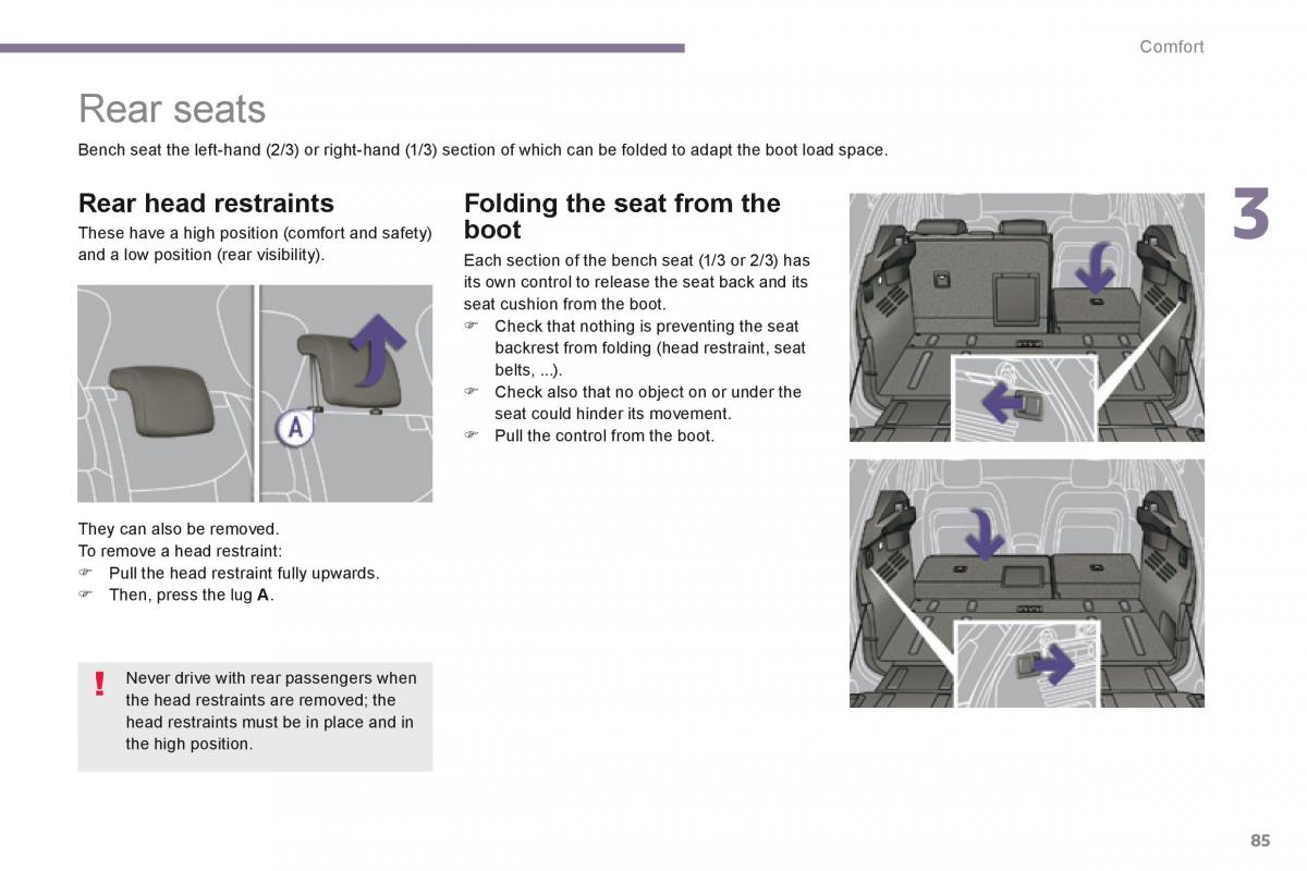 Peugeot 3008 Hybrid owners manual / page 87