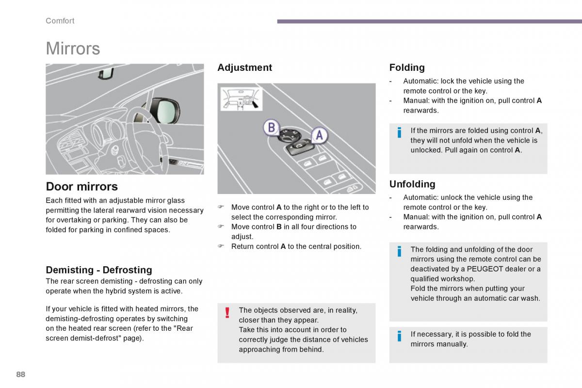 Peugeot 3008 Hybrid owners manual / page 90