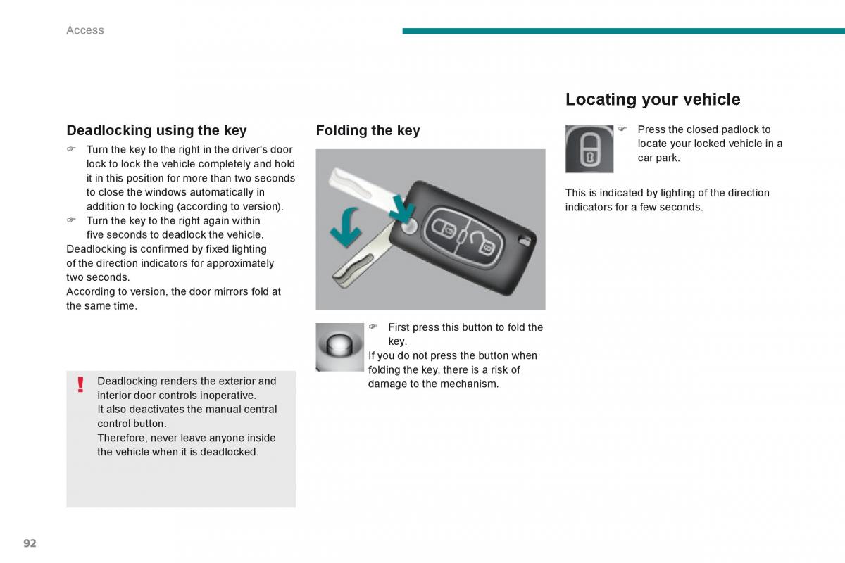 Peugeot 3008 Hybrid owners manual / page 94