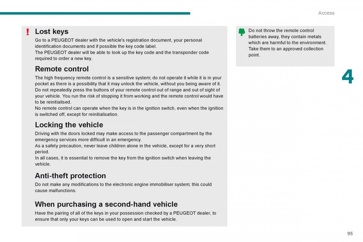 Peugeot 3008 Hybrid owners manual / page 97