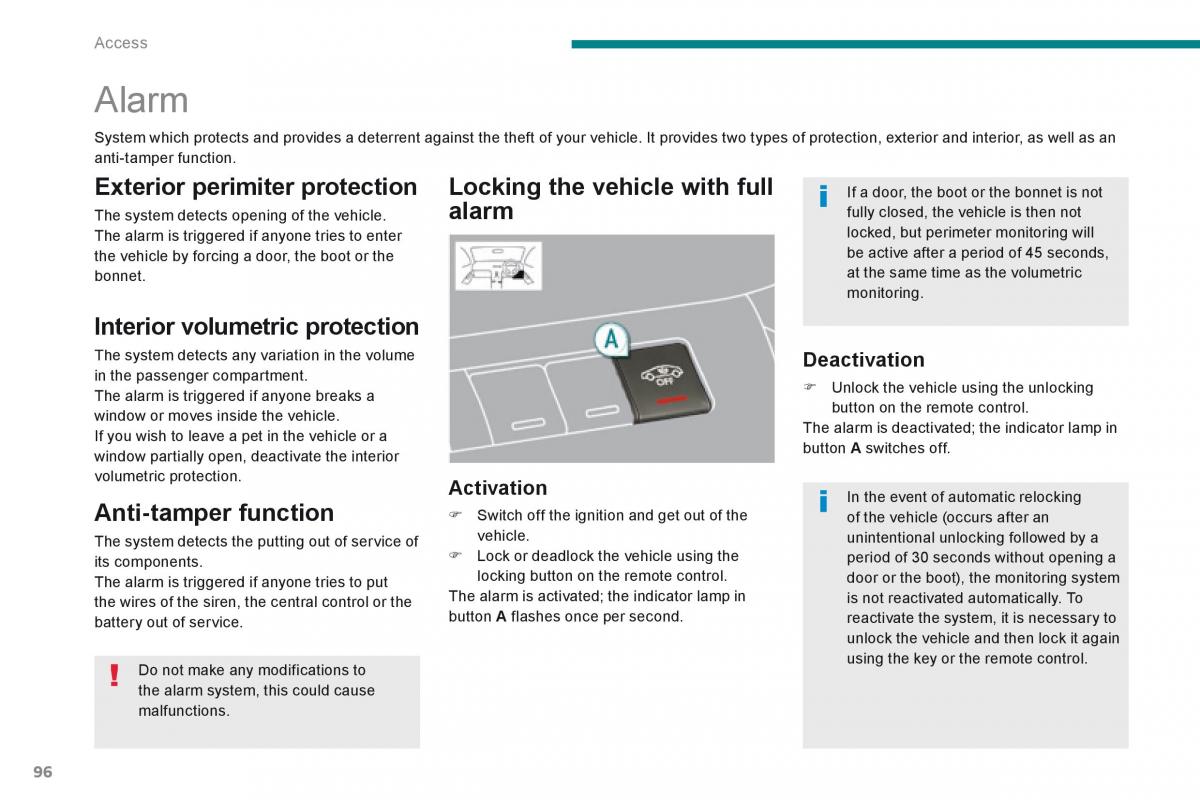 Peugeot 3008 Hybrid owners manual / page 98