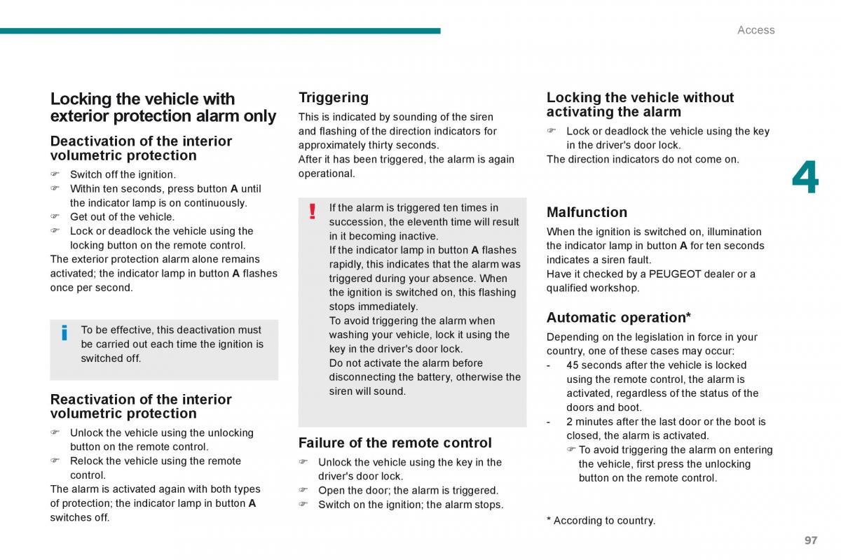 Peugeot 3008 Hybrid owners manual / page 99