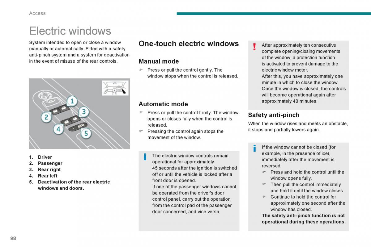 Peugeot 3008 Hybrid owners manual / page 100