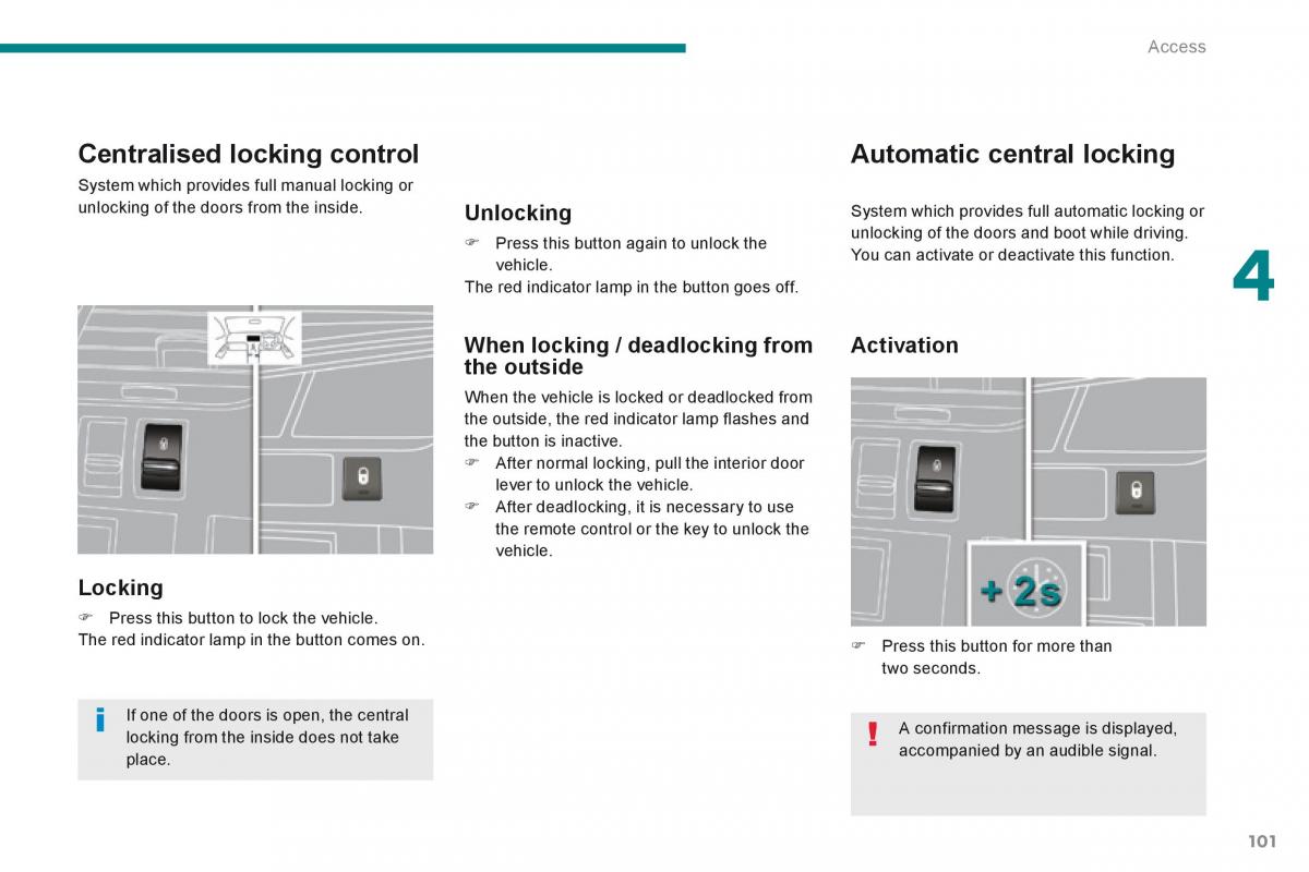 Peugeot 3008 Hybrid owners manual / page 103