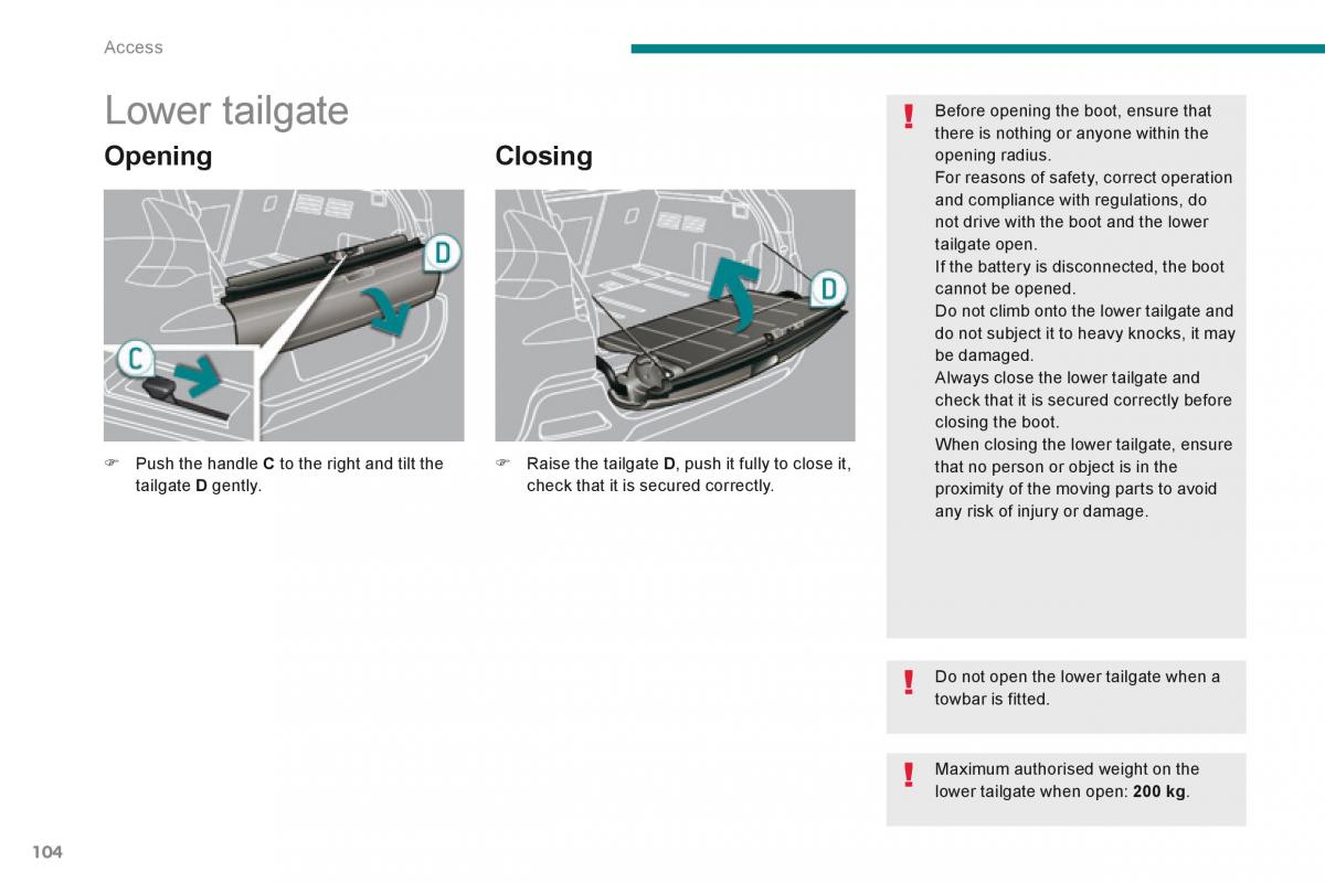 Peugeot 3008 Hybrid owners manual / page 106