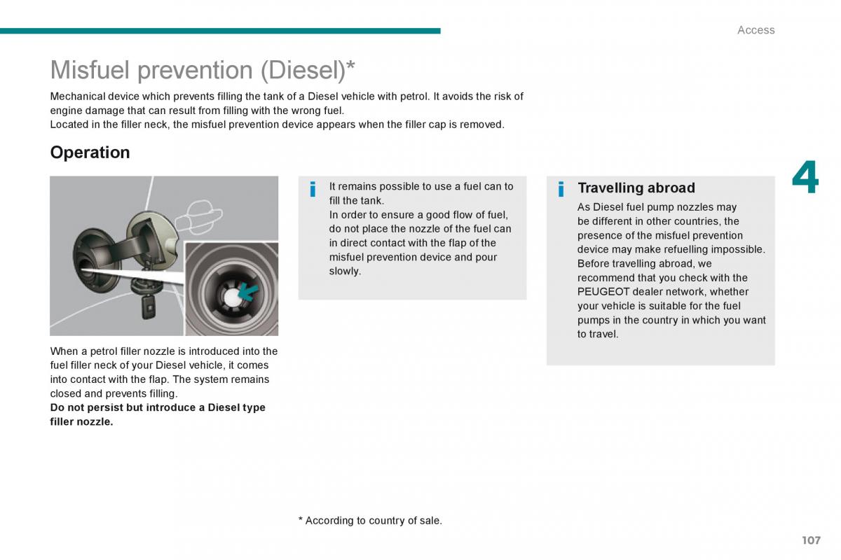 Peugeot 3008 Hybrid owners manual / page 109