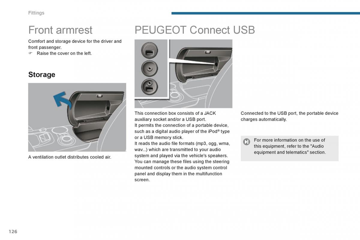 Peugeot 3008 Hybrid owners manual / page 128