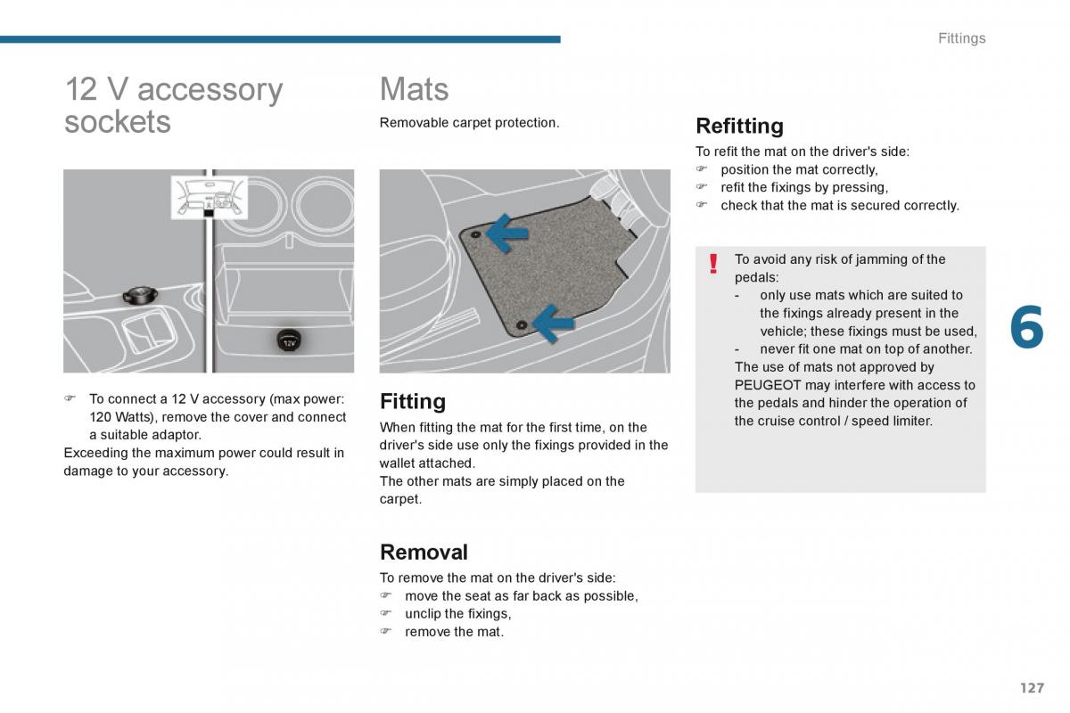 Peugeot 3008 Hybrid owners manual / page 129