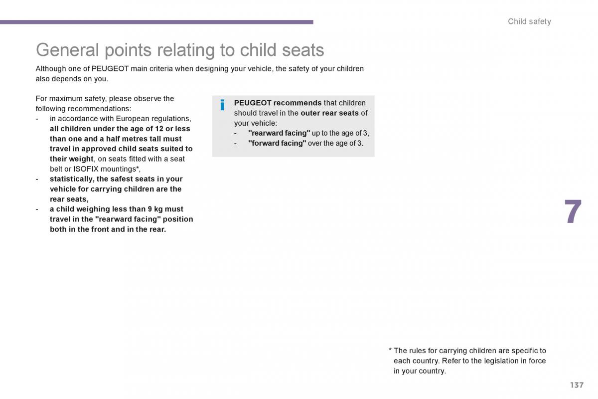 Peugeot 3008 Hybrid owners manual / page 139