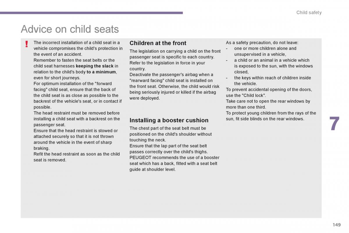 Peugeot 3008 Hybrid owners manual / page 151