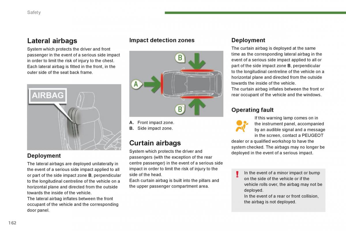 Peugeot 3008 Hybrid owners manual / page 164