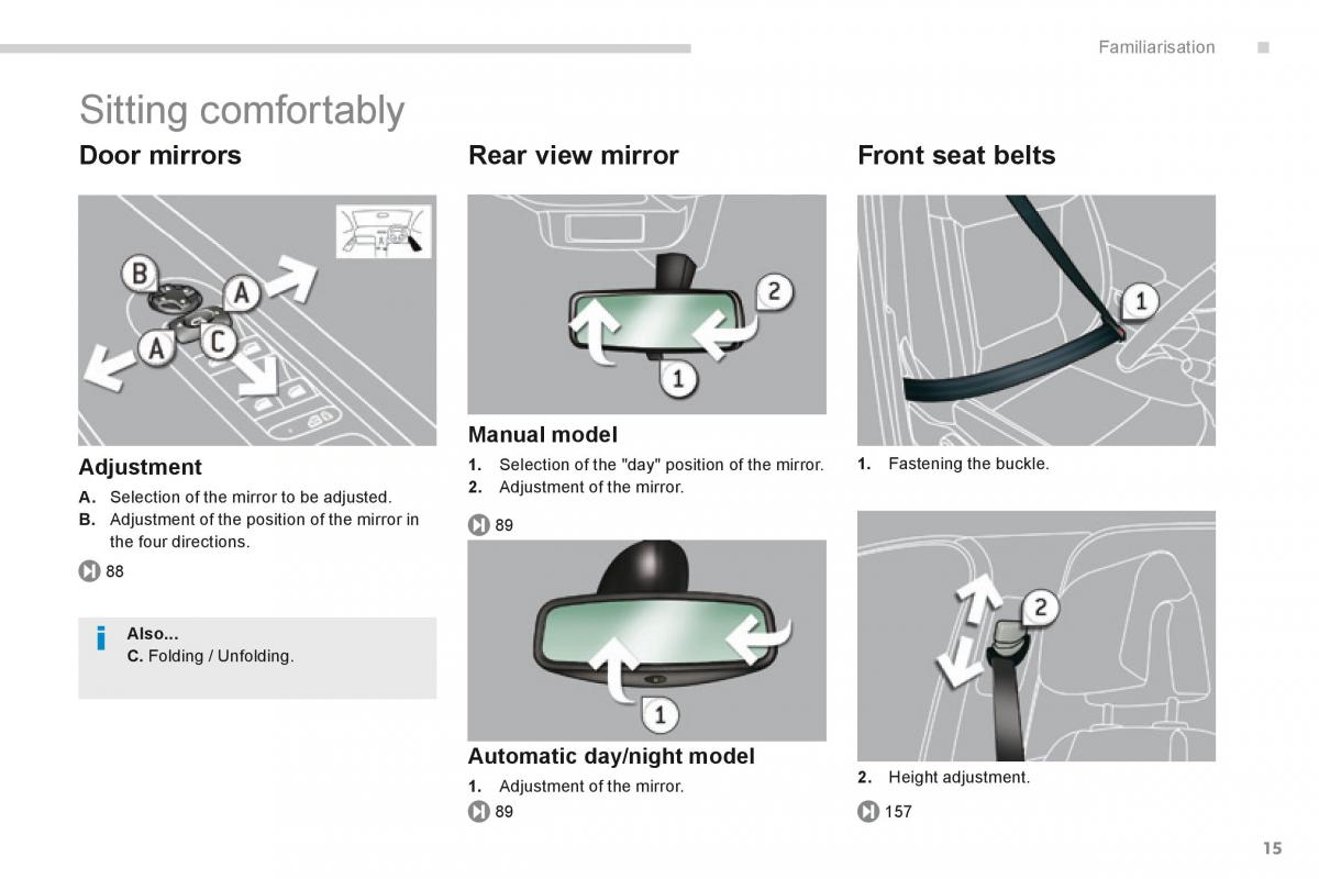 Peugeot 3008 Hybrid owners manual / page 17