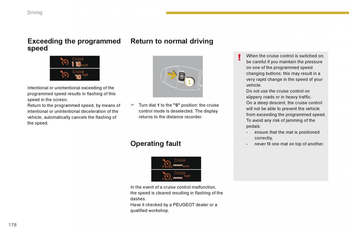 Peugeot 3008 Hybrid owners manual / page 180