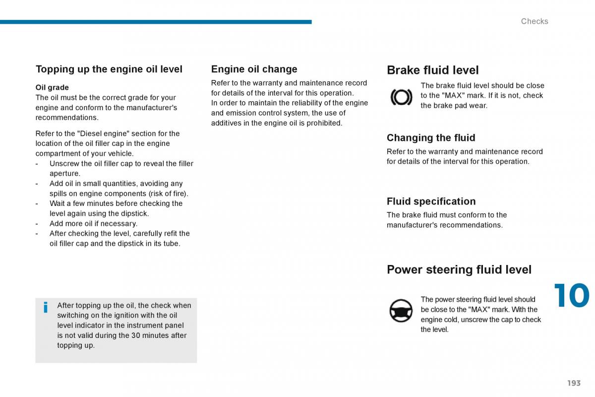 Peugeot 3008 Hybrid owners manual / page 195