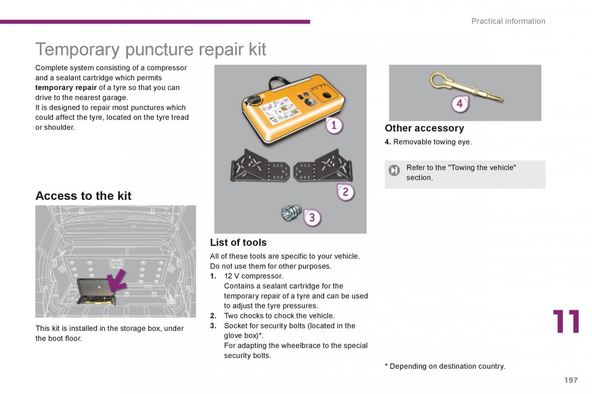 Peugeot 3008 Hybrid owners manual / page 199