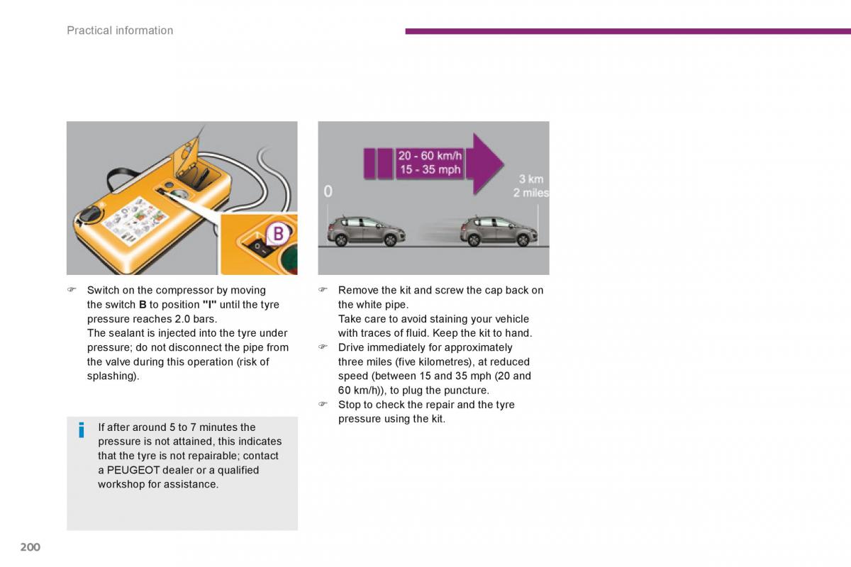 Peugeot 3008 Hybrid owners manual / page 202