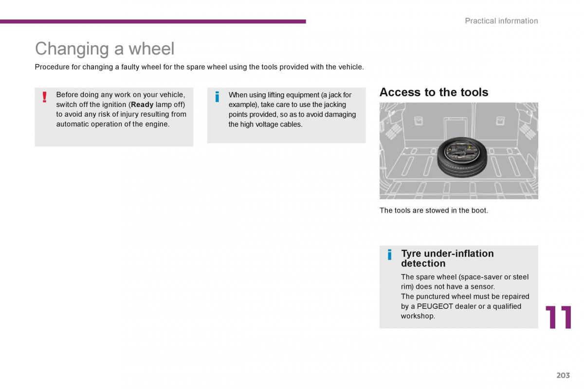 Peugeot 3008 Hybrid owners manual / page 205