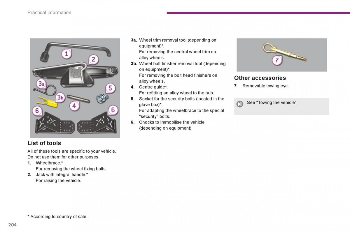 Peugeot 3008 Hybrid owners manual / page 206